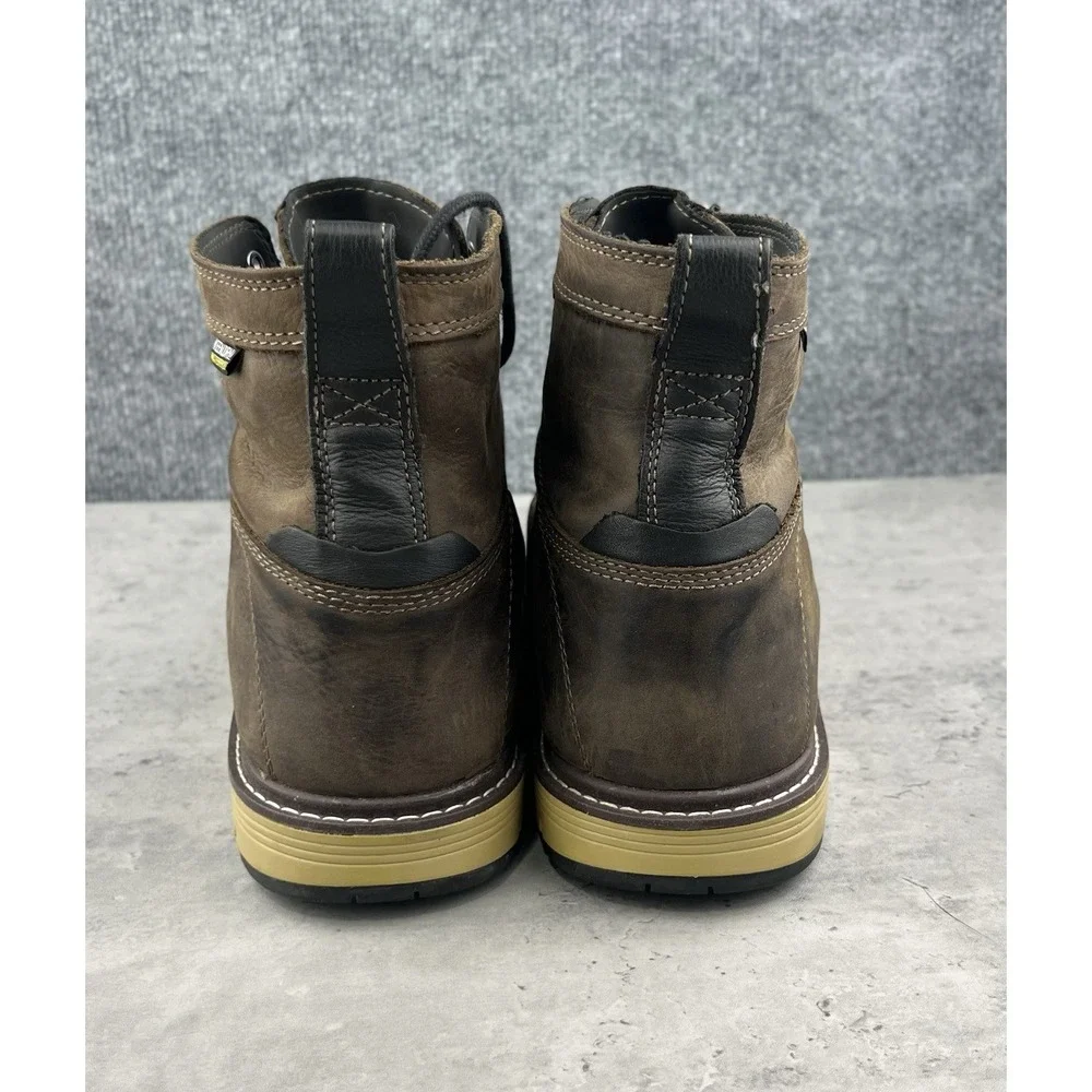 KEEN Utility Mens 11.5 Brown Leather Work Boots EH Slip Resistant 6